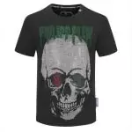 philipp plein t-shirt homme 2019 green eyes dollar